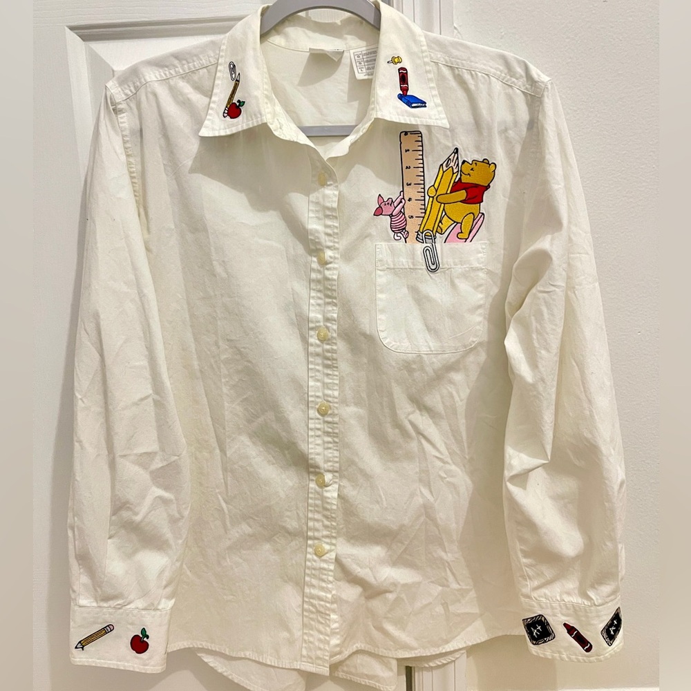 Vintage women’s Winnie the Pooh button up